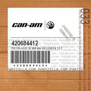 Поршень в комплекте с кольцами 81.958 mm
