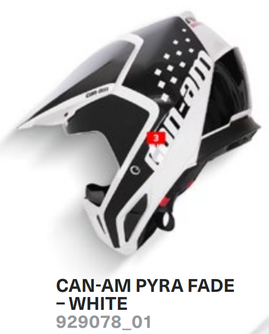 CAN-AM PYRA FADE – БЕЛЫЙ