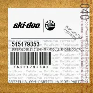 Модуль управления двигателем (ECM), 515179353