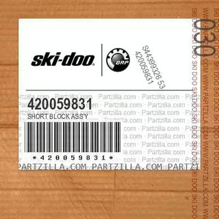 Блок двигателя (Шорт блок) 600 EFI