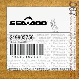 Наклейка "Sea-Doo" для Spark