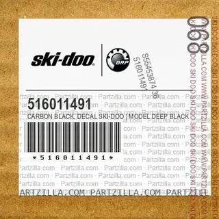 Наклейка на панель снегохода "SKI-DOO"