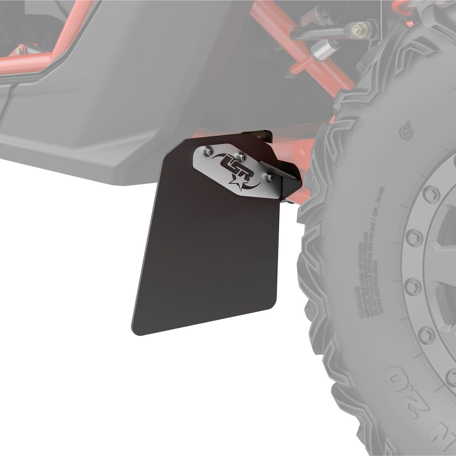 Брызговики Lonestar Racing с держателями