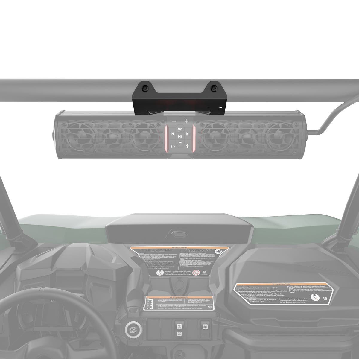 Установочный комплект аудиобара 200W на Trail