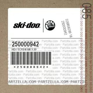 Болт M8 X 30, 250000942