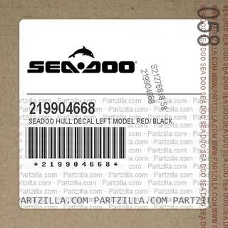 Наклейка Sea-Doo LH