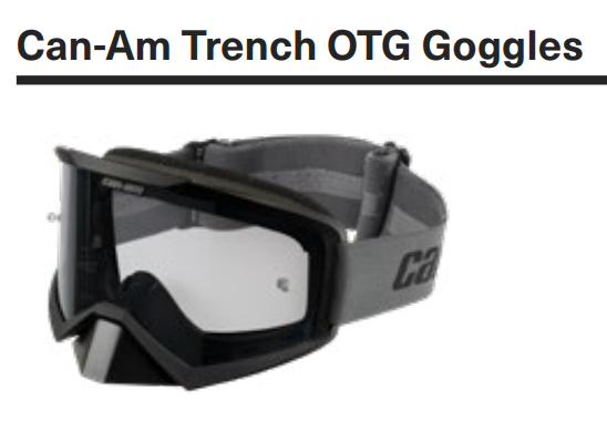 Очки Can-Am Trench OTG