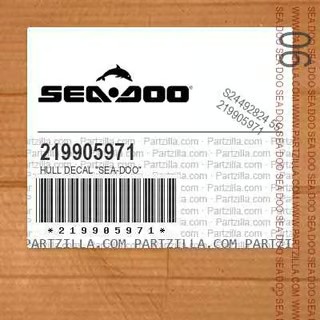 Наклейка Sea-Doo, 219905971