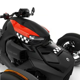 Панели передние декоративные для Ryker (Racer Red) (комплект)