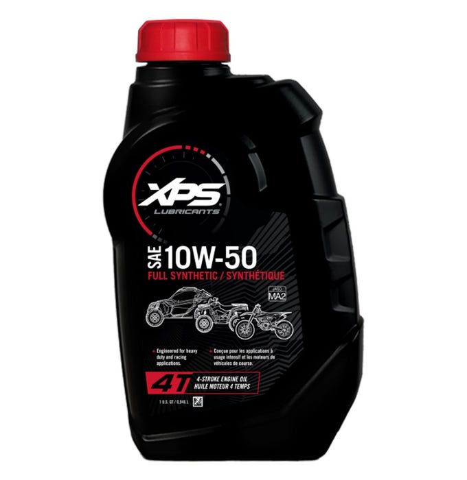 Масло 4T 10W50 синтетическое QT/0,946L