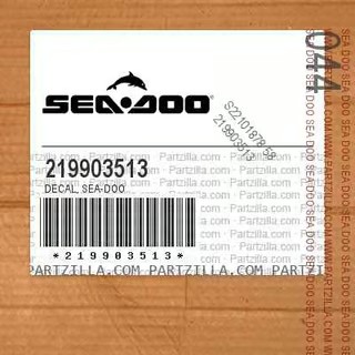 Наклейка SEA-DOO, 219903513